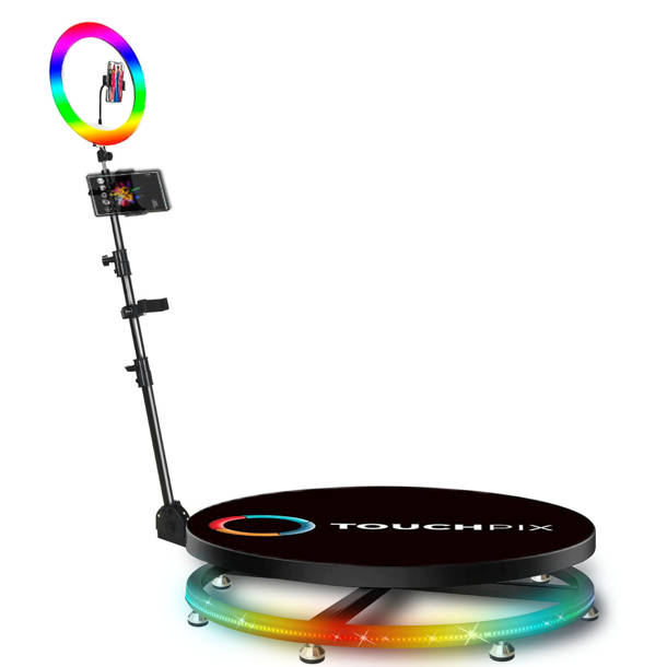 Tops 360 Photo Booth Selfie 360 Video Booth 360 Platform Automatic 360